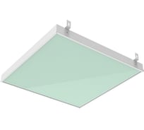 Светодиодный светильник VARTON GR070/C 2.0 588x588x50 мм 30 Вт 4000 K IP54 для чистых помещений защитным силикатным стеклом аварийный автономный постоянного действия V1-R4-00010-31G07-5403040