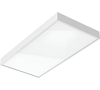 Светодиодный светильник для образовательных учреждений VARTON E370 2.0 16 ВТ CRI90 3000 K встраиваемый/накладной 595x295x50 мм IP40 с опаловым рассеивателем аварийный автономный постоянного действия V1-E0-00370-01OPA-4001630