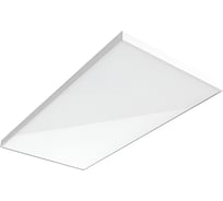 Светодиодный светильник для образовательных учреждений VARTON E300 2.0 60 Вт CRI90 3000 K встраиваемый/накладной 1195x595x50 мм IP40 с опаловым рассеивателем аварийный автономный постоянного действия V1-E0-00300-01OPA-4006030