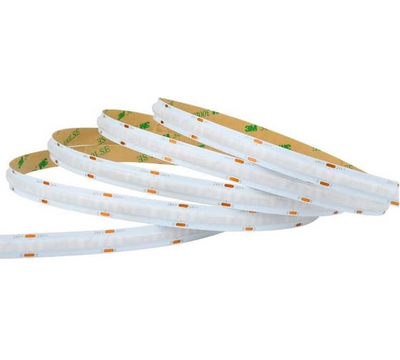 LED лента VARTON "ВАРТОН" 19W/m 24V RGBNW 5m х12 mm IP20 SMD COB 784LED/m (упаковка 5м) VLS-20-19-COB-12-784-NW 1