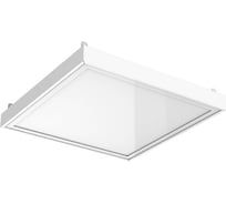 Светодиодный светильник VARTON C070/UGL медицинский встраиваемый/накладной 30 Вт CRI90 4000 K 595x595x60 мм IP65 с рассеивателем стекло аварийный автономный постоянного действия V1-C0-00085-01GOA-6503040