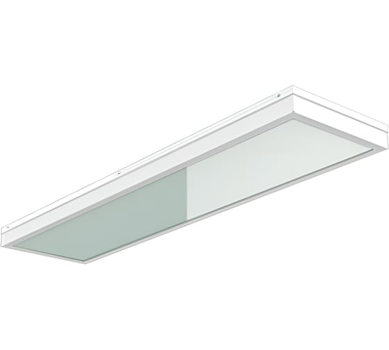 Светодиодный медицинский светильник VARTON C350/UGL 50 Вт CRI90 4000 K 1195x295x68 мм рассеиватель закаленное стекло IP54 аварийный автономный постоянного действия V1-C0-00350-20GA6-5405040 1