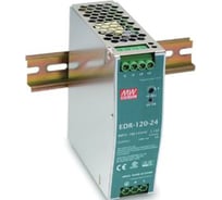 Источник питания на DIN-рейку VARTON 24 В,5 А,120 Вт, MEANWELL, I класс защиты, 40x125x113 мм EDR-120-24