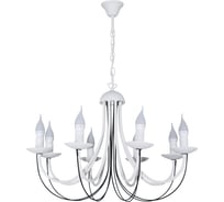 Светильник подвесной ЭЛЕТЕХ "Астра" 281 белый муар черный муар НСБ 01-8x60-108 Е14 _ИМ_ 1005405423