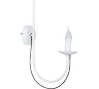 Светильник настенный ЭЛЕТЕХ "Астра" 511 белый муар черный муар НББ 01-60-188 Е14 _ИМ_  1005405424