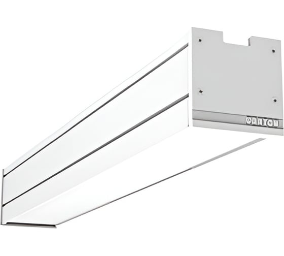 Светодиодный светильник VARTON Mercury Pro накладной 18 Вт 4000 К 514x65x65 мм IP54 RAL9003 белый муар с рассеивателем опал аварийный автономный постоянного действия V1-R0-00256-20A00-5401840 1