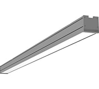 Светодиодный светильник VARTON Mercury Pro накладной 97 Вт 4000 К 2002x65x65 мм IP54 RAL7045 серый муар с рассеивателем опал аварийный автономный постоянного действия V1-R0-70259-20A00-5409740