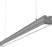 Светодиодный светильник VARTON Mercury Pro накладной 48 Вт 4000 К 1010x65x65 мм IP54 RAL7045 серый муар с рассеивателем опал аварийный автономный постоянного действия V1-R0-70257-20A00-5404840