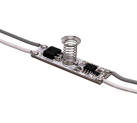 Выключатель с датчиком касания и функцией диммирования Wolta 12/24В WLS-SEN-01