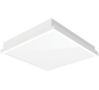 Светодиодный светильник VARTON тип кромки V-Clip 600x600 35 Вт 4000 K IP54 с рассеивателем опал аварийный автономный постоянного действия V1-A1-07070-10OPA-5403540