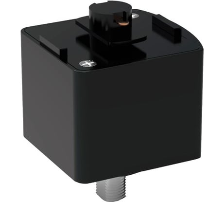 Адаптер для подключения светильника к трековой системе GAUSS цвет черный 1/50 TR124