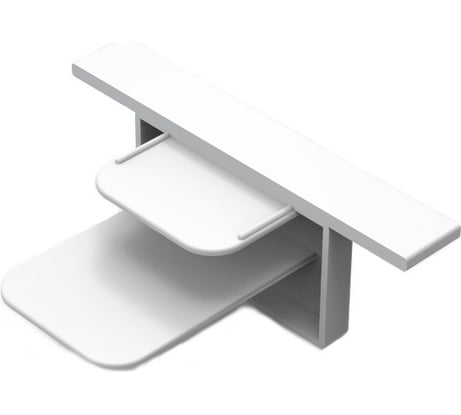 Заглушка для встраиваемого трекового шинопровода GAUSS белый 1/100 TR144