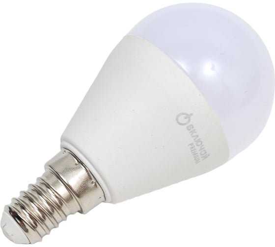 Светодиодная лампа Включай 10W E14 шарик 4000K 220V LED PREMIUM G45-10W-E14-W 1003907