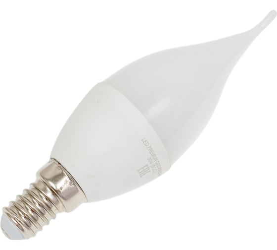 Светодиодная лампа Включай 8W E14 свеча на ветру 4000K 220V LED PREMIUM СА37-8W-E14-W 1003891
