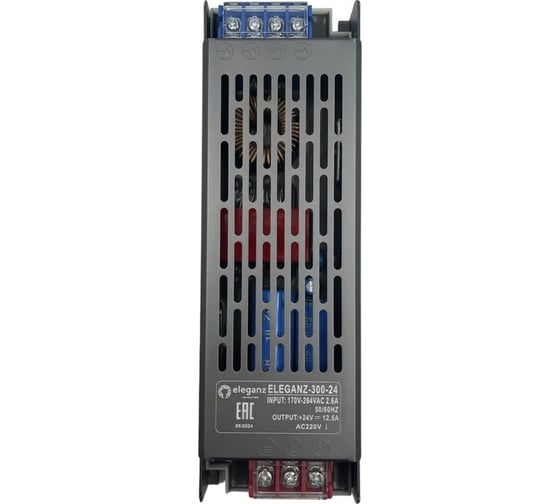 Блок питания для светодиодных лент ELEGANZ 24V 400W IP44, 1 шт EL-0004