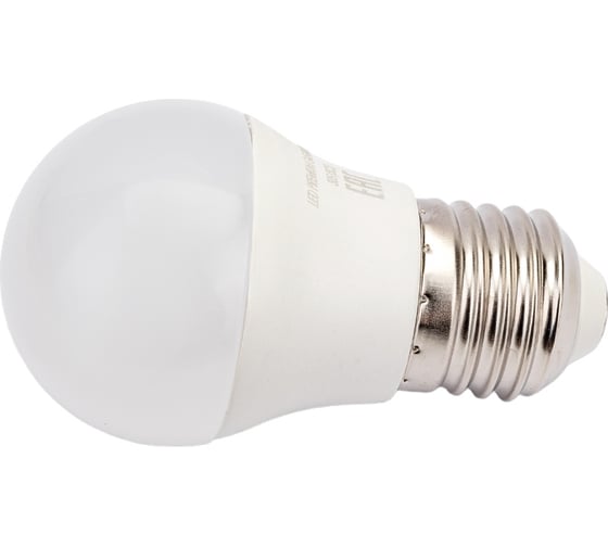 Светодиодная лампа Включай 8W E27 шарик 4000K 220V LED PREMIUM G45-8W-E27-W 1003902