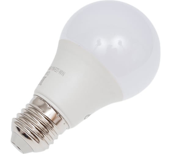 Светодиодная лампа Включай 11W E27 А60 6500K 220V пластик LED PREMIUM А60-11W-E27-WW ЛОН 1007804