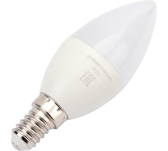Светодиодная лампа Включай 8W E14 свеча 6500K 220V LED PREMIUM C37-8W-E14-WW 1003882