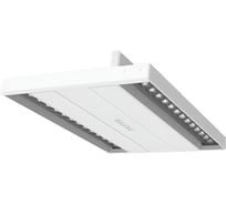 Светодиодный светильник VARTON TT-Crisp Double 295x200x90 мм 46 Вт 3000 К RAL9003 белый муар аварийный автономный постоянного действия V1-R1-00320-90A42-2004030