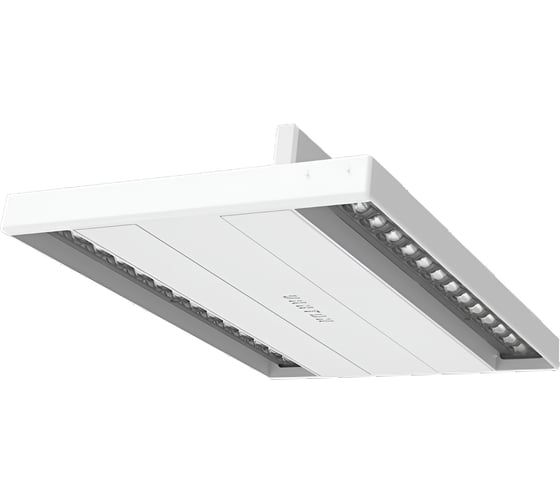 Светодиодный светильник VARTON TT-Crisp Double 295x200x90 мм 46 Вт 3000 К RAL9003 белый муар аварийный автономный постоянного действия V1-R1-00320-90A42-2004030 1