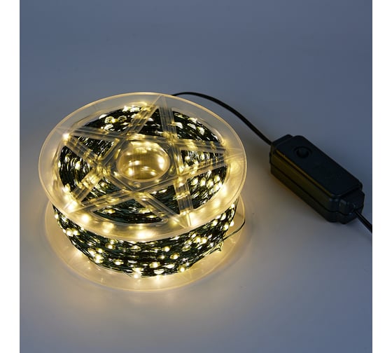 Гирлянда Uniel ULD-S40000-4000/DGA WARM WHITE IP20 DEW UL-00012094
