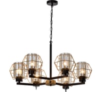 Люстра Rivoli Gabriele 5025206 6хЕ27, 40 Вт, лофт кантри Б0050334