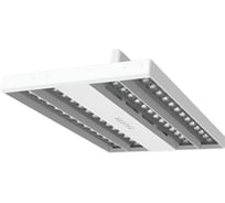 Светодиодный светильник VARTON TT-Crisp 60 295x200x90 мм 57 Вт 3000 К RAL9003 белый муар аварийный автономный постоянного действия V1-R1-00320-90A07-2005730