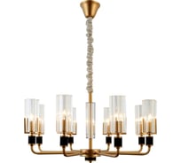 Люстра Rivoli Gunda 2009208 8хЕ14, 40 Вт, хрусталь классика Б0050258