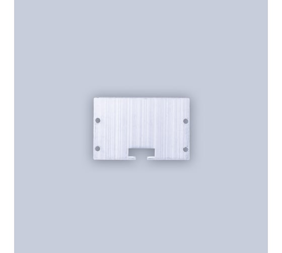 Заглушка глухая ELEGANZ для 50x32 мм накладного профиля, 10шт EC-3010