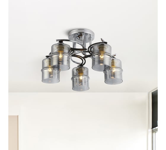 Люстра Rivoli Sonja 9046305, 5хЕ27, 40 Вт, модерн Б0047565