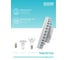 Лампа GAUSS Elementary GX70 14W 1300lm 4100K LED 83824 8