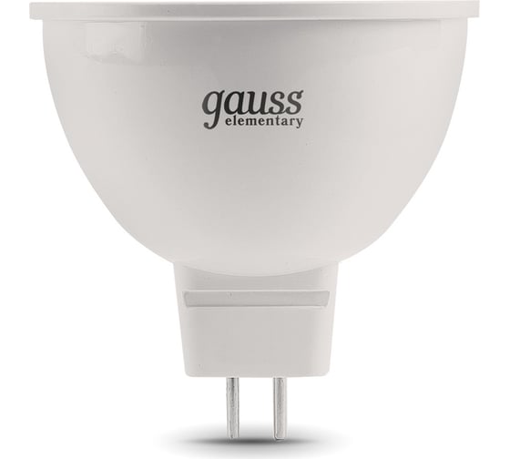 Лампа GAUSS Elementary MR16 11W 850lm 4100K GU5.3 LED 1/10/100 13521