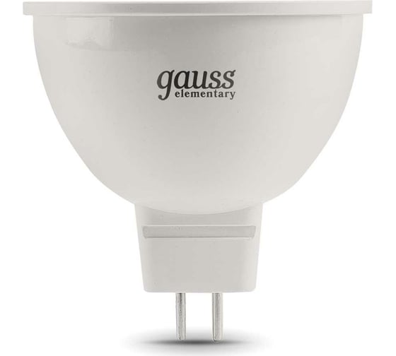 Лампа GAUSS Elementary MR16 11W 850lm 3000K GU5.3 LED 1/10/100 13511