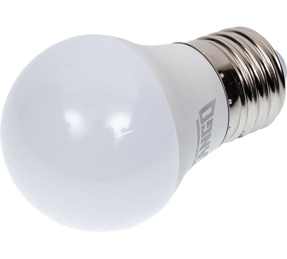 Светодиодная лампа TANGO 9W E27 шарик 4000K 220V LED G45-9W-E27-W 1003968