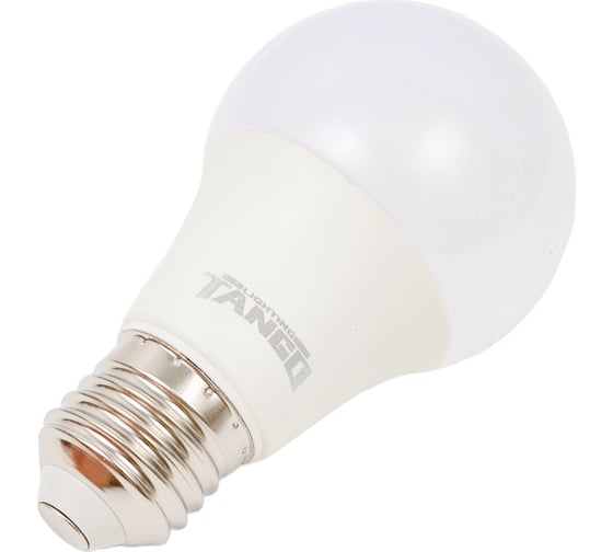 Светодиодная лампа TANGO 10W E27 A60 4000K 220V LED А60-10W-E27-W ЛОН 1194572