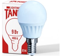 Светодиодная лампа TANGO 9W E14 шарик 4000K 220V LED G45-9W-E14-W 1003965