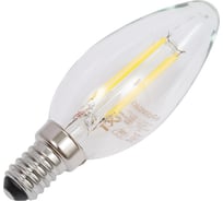 Светодиодная лампа Polaroid 220V C37 FIL 4W 6500K E14 470lm PL-C37F4146