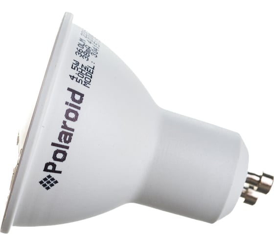 Светодиодная лампа Polaroid 220V GU10 4,5W 4000K GU10 360lm PL-GU1044
