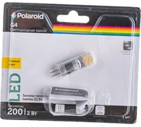 Светодиодная лампа Polaroid 12V G 2W 3000K G4 200lm PL-G412V23