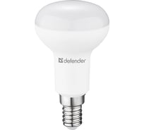 Лампочка светодиодная Defender R39-4W-830-E14 рефлектор, теплый белый, 1 шт. 95501