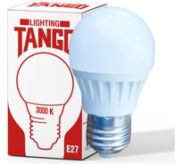 Светодиодная лампа TANGO 5W E27 шарик 3000K 220V LED G45-5W-E27-N 1003958