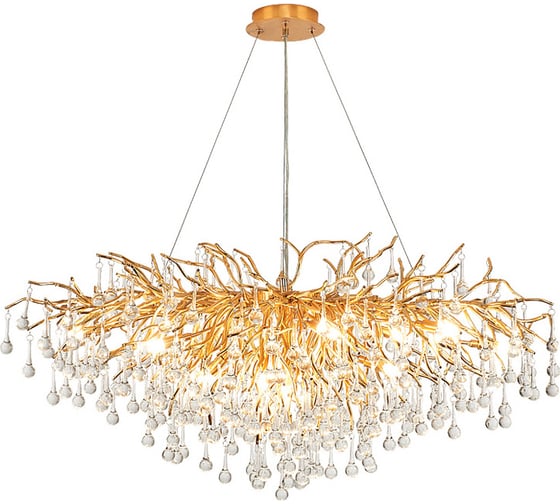 Люстра IMPERIUMLOFT Droplet Chandelier oval L100 148054-22 1