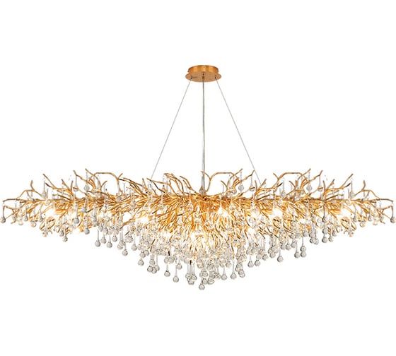 Люстра IMPERIUMLOFT Droplet Chandelier oval L160 148055-22 1