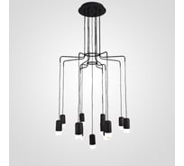 Люстра IMPERIUMLOFT Wireflow LED Black Suspension lam 13 патронов 279381-22