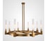 Люстра IMPERIUMLOFT CANELLE Round Chandelier 8 Modern Brass 84600-22 1