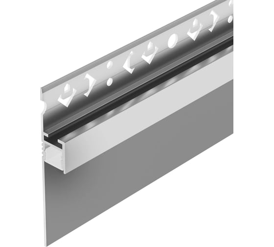 Профиль Arlight ARH-PLINTUS-50-FANTOM-3000 ANOD 3 м 052662