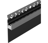Профиль Arlight ARH-PLINTUS-50-FANTOM-3000 BLACK 3 м 052699