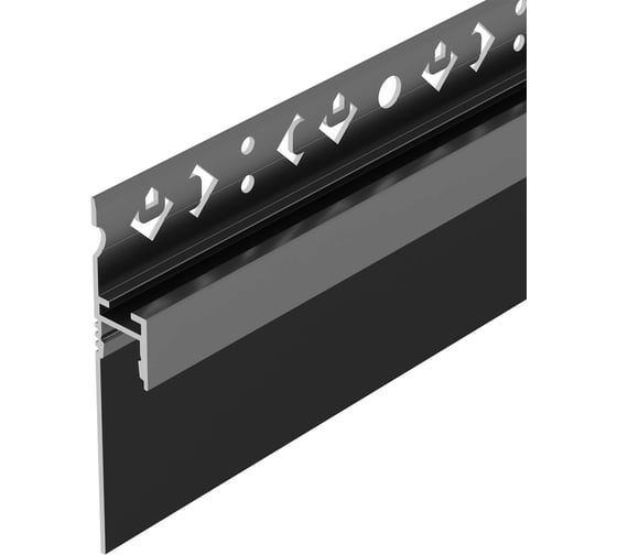 Профиль Arlight ARH-PLINTUS-50-FANTOM-3000 BLACK 3 м 052699