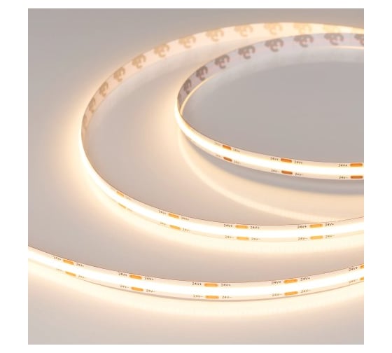 Светодиодная лента Arlight COB-X544-8 мм 24 V Warm 2700 5 м 031899(3) 1