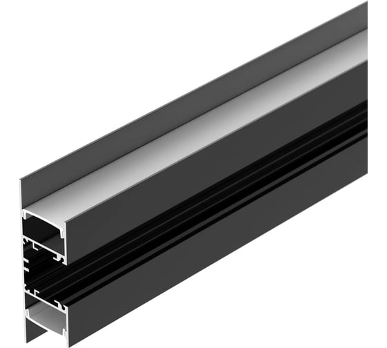 Профиль Arlight WALL-2575-DUAL-2000 ANOD BLACK 2 м 052332 1